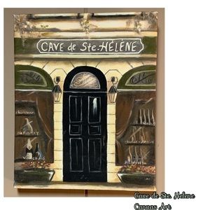 10 x 8 CAVE de Ste. Helene Canvas Art